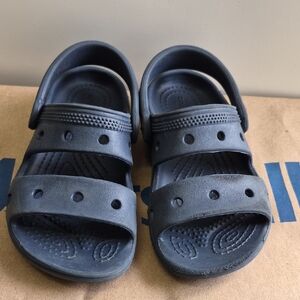 CROCS Navy Blue Comfort Sandals